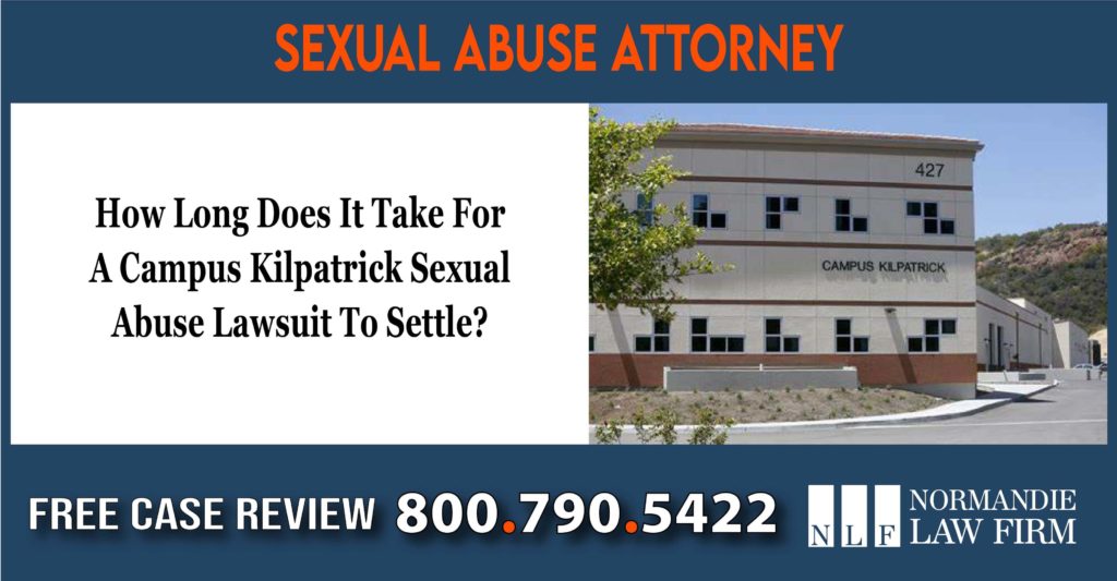 How Long Does It Take For A Campus Kilpatrick Sexual Abuse Lawsuit To Settle sue compensation incident