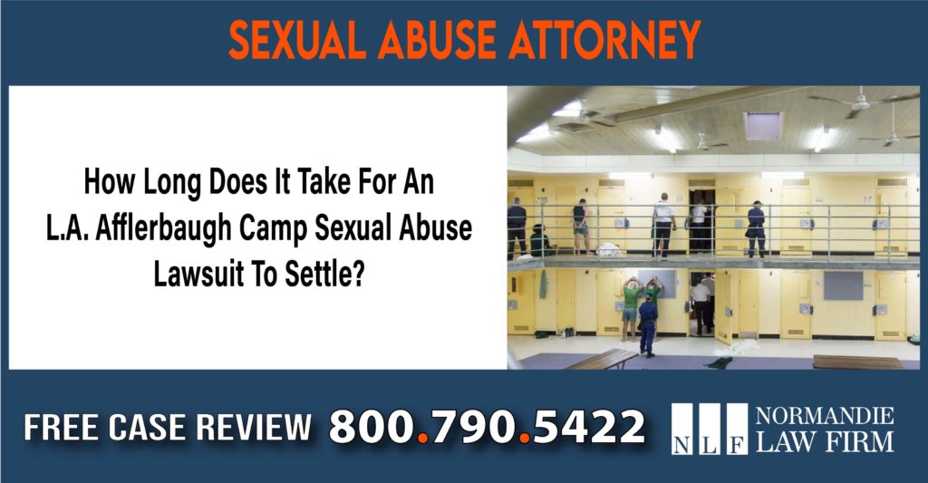 How Long Does It Take For An L.A. Afflerbaugh Camp Sexual Abuse Lawsuit To Settle sue compensation incident