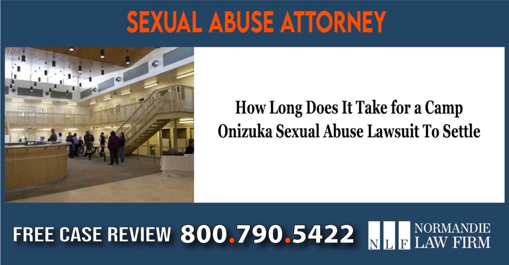 How Long Does It Take for a Camp Onizuka Sexual Abuse Lawsuit To Settle lawyer attorney sue lawsuit