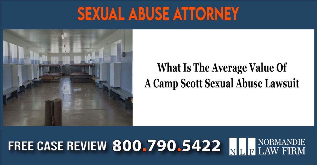 What Is The Average Value Of A Camp Scott Sexual Abuse Lawsuit compensation lawyer attorney sue