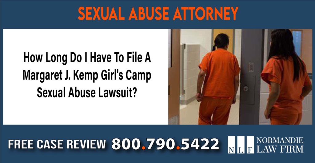 How Long Do I Have To File A Margaret J. Kemp Girl's Camp Sexual Abuse Lawsuit lawsuit lawyer sue compensation