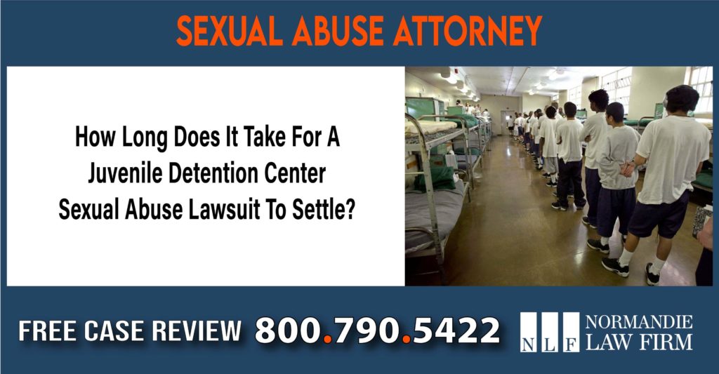 How Long Does It Take For A Juvenile Detention Center Sexual Abuse Lawsuit To Settle sue compensation incident
