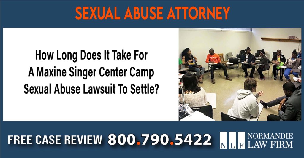 How Long Does It Take For A Maxine Singer Center Camp Sexual Abuse Lawsuit To Settle sue compensation incident lawsuit