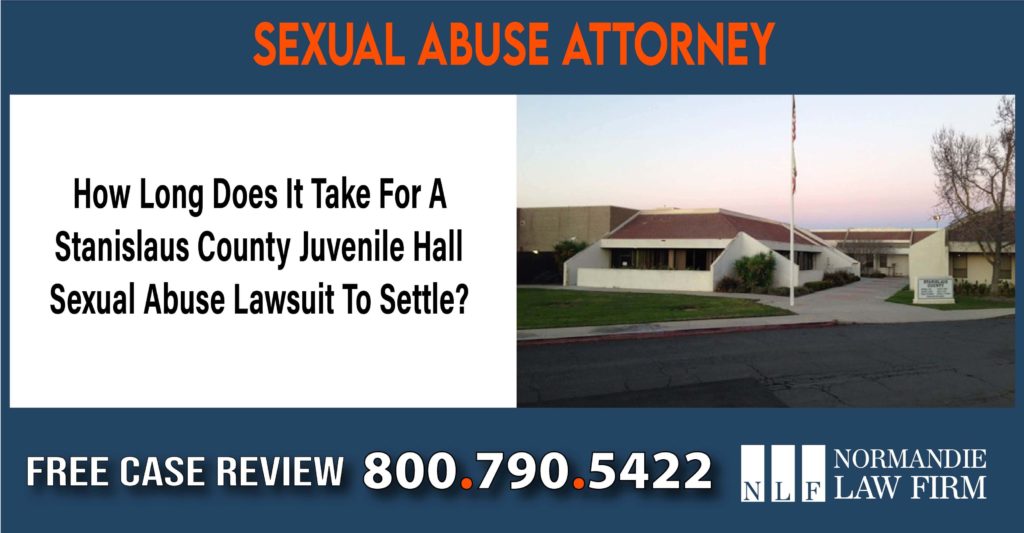 How Long Does It Take For A Stanislaus County Juvenile Hall Sexual Abuse Lawsuit To Settle lawyer sue lawsuit compensation incident