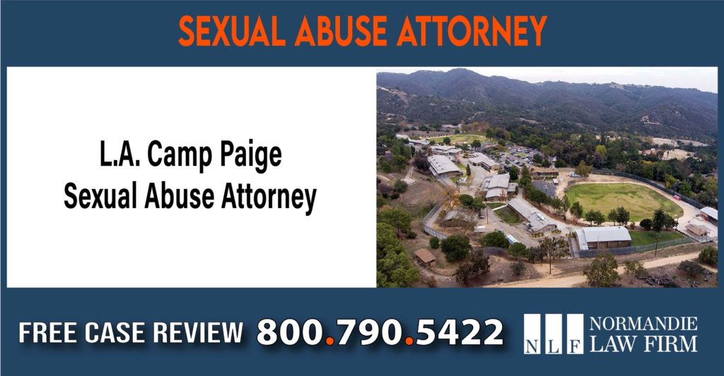 L.A. Camp Paige Sexual Abuse Attorney lawyer sue liability