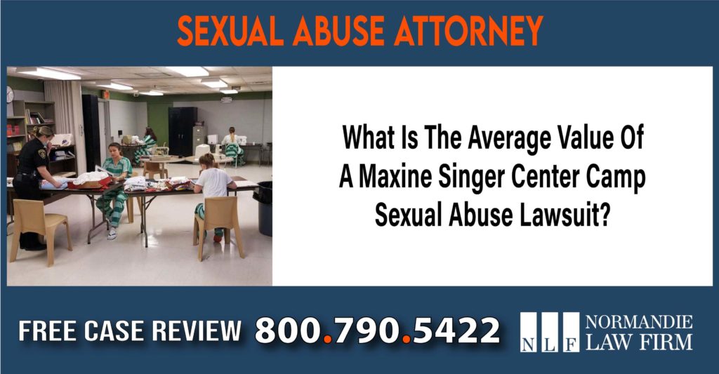 What Is The Average Value Of A Maxine Singer Center Camp Sexual Abuse Lawsuit lawyer attorney