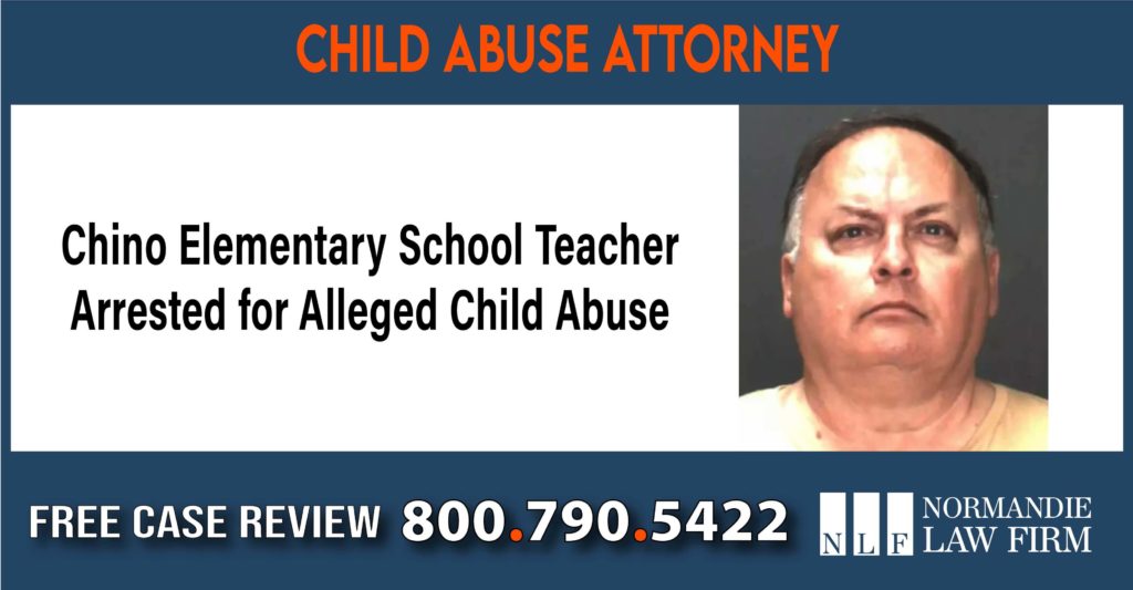 Chino Elementary School Teacher Arrested for Alleged Child Abuse liability attorney lawyer sue compensation