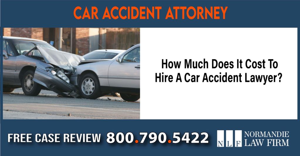 How Much Does It Cost To Hire A Car Accident Lawyer sue compensation attorney liability