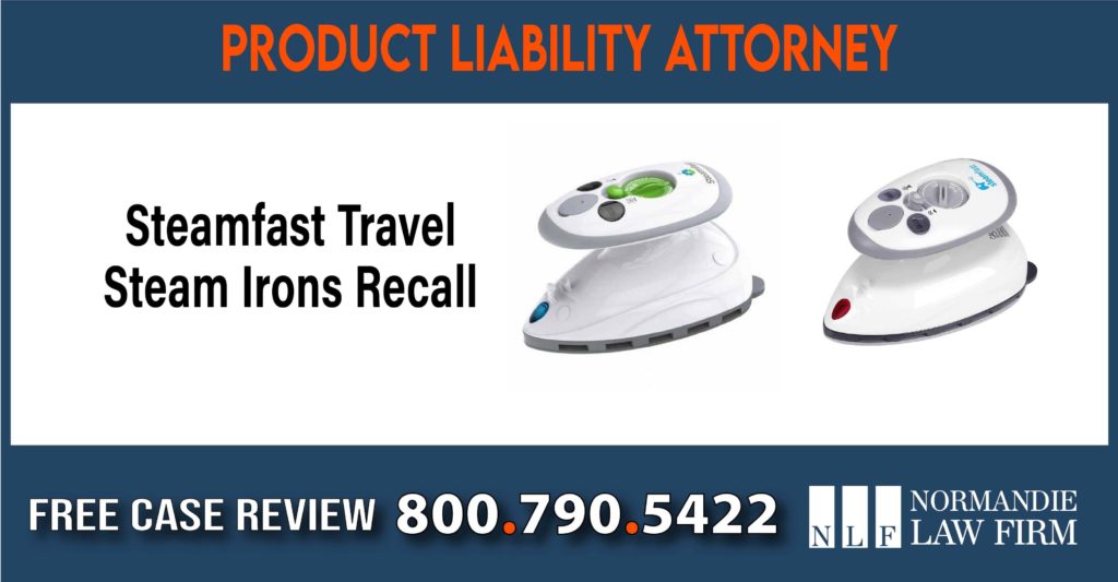 Steamfast Travel Steam Irons Recall Class Action Lawsuit sue compensation lawyer attorney