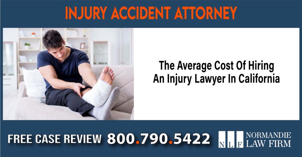 The Average Cost Of Hiring An Injury Lawyer In California sue compensation incident liability attorney