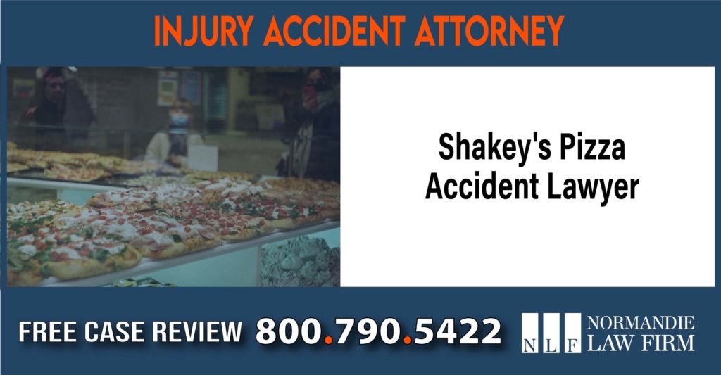 Shakey's Pizza Accident Lawyer sue liability attorney incident compensation