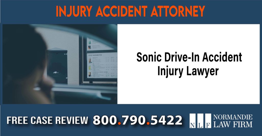 Sonic Drive-In Accident Injury Lawyer sue liability compensation incident