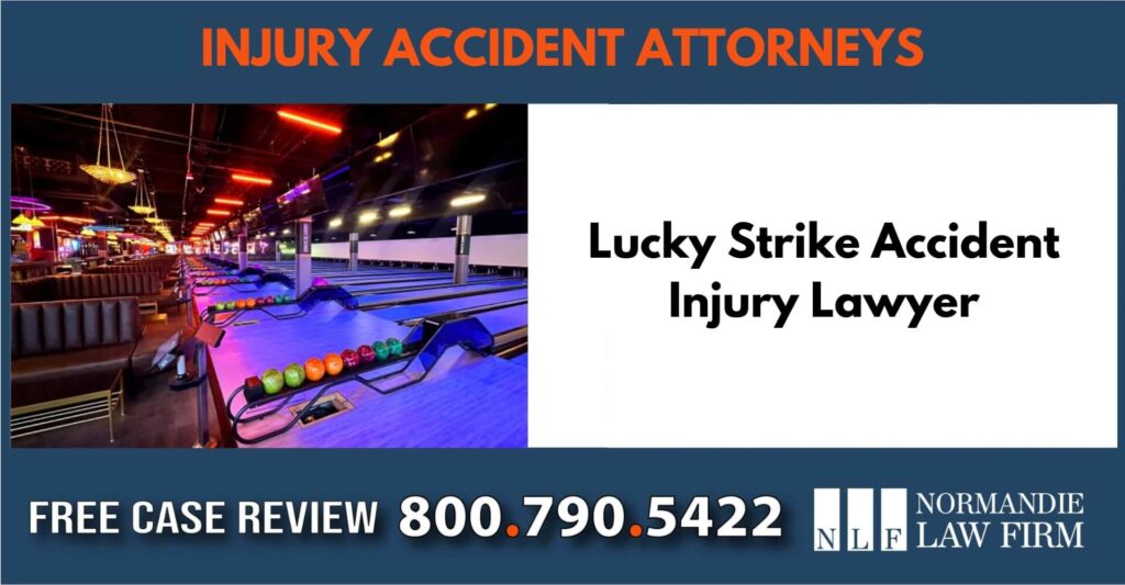 Lucky Strike Accident Injury Lawyer sue liability incident compensation attorney