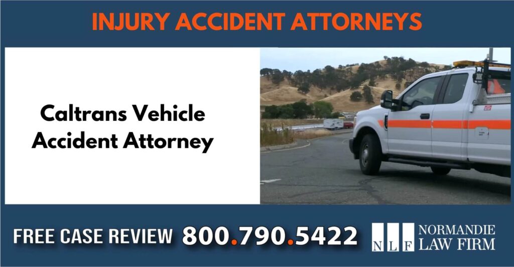 Caltrans Vehicle Accident Attorney sue liable incident compensation