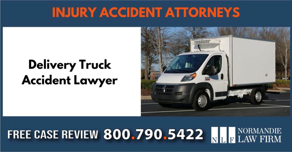 Delivery Truck Accident Lawyer sue liable incident compensation attorney