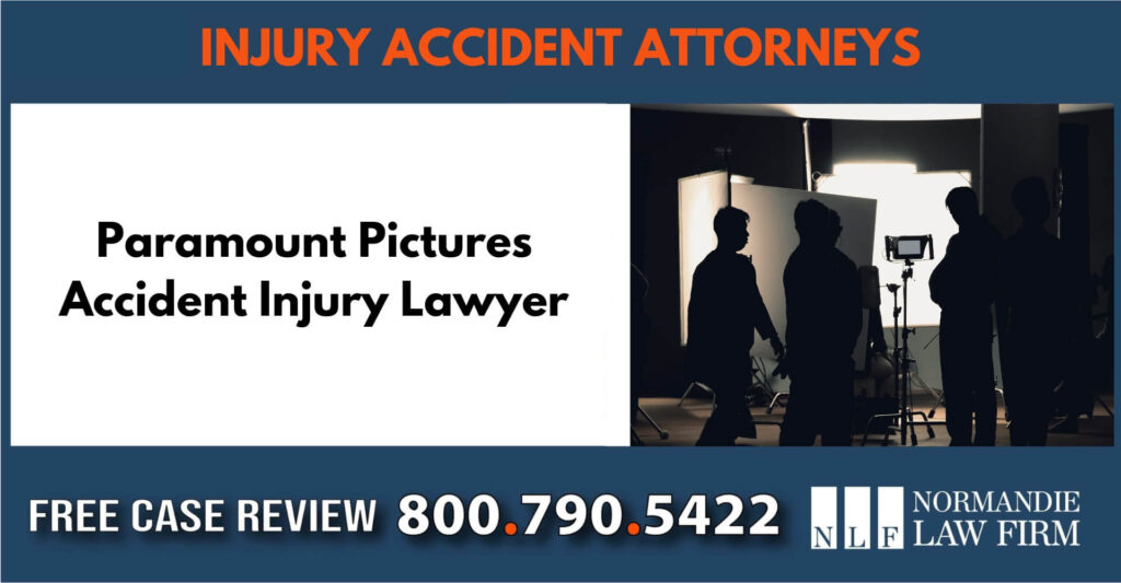 Paramount Pictures Accident Injury Lawyer sue compensation attorney liability liable