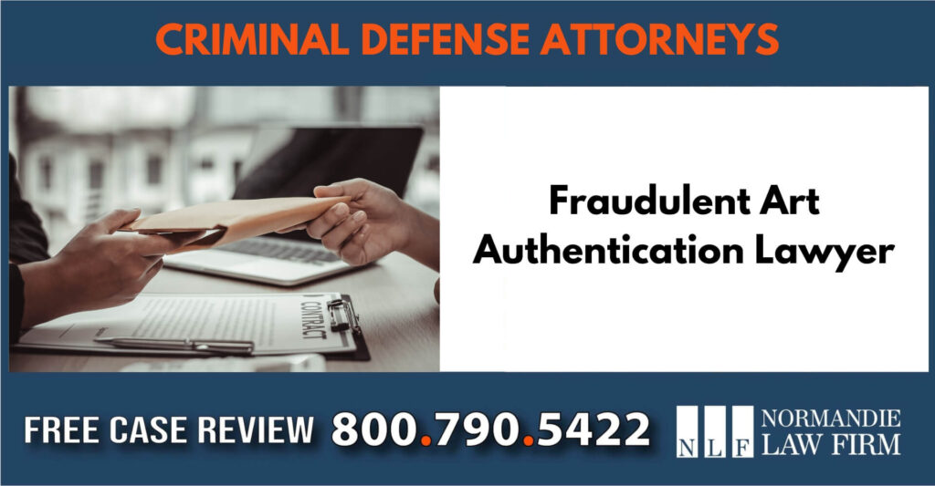 Fraudulent Art Authentication Lawyer sue liable incident compensation attorney