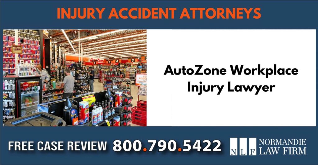 AutoZone Workplace Injury Lawyer sue liable incident compesnation attorney