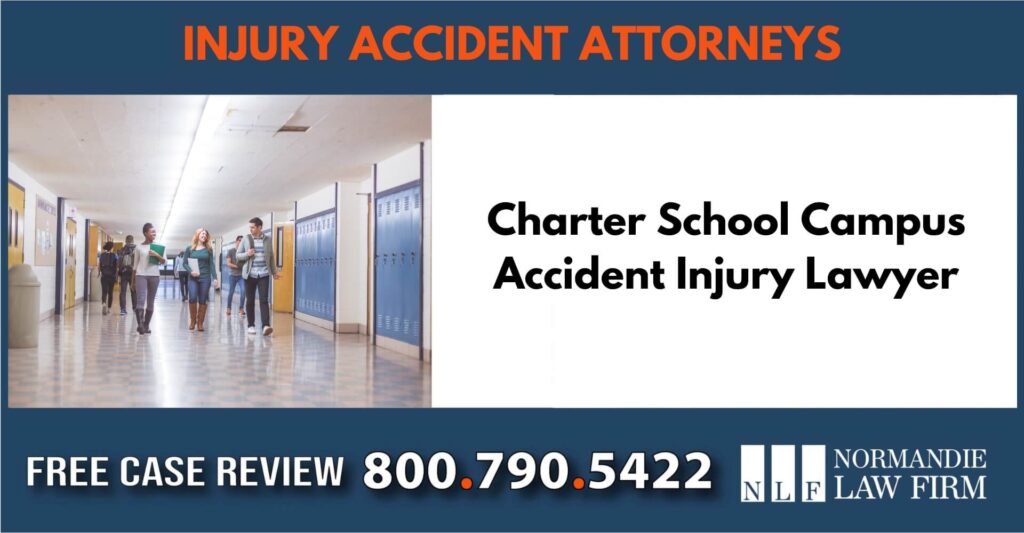 Charter School Campus Accident Injury Lawyer sue liable incident compenastion attorney