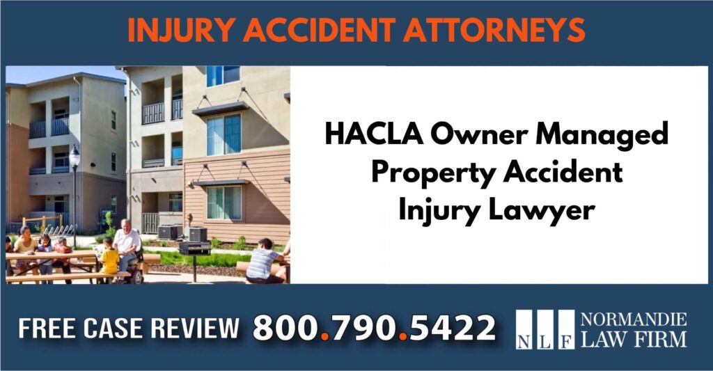 HACLA Owner Managed Property Accident Injury Lawyer sue liable incident attorney