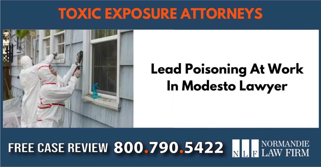 Lead Poisoning At Work In Modesto Lawyer sue liable incident compensation
