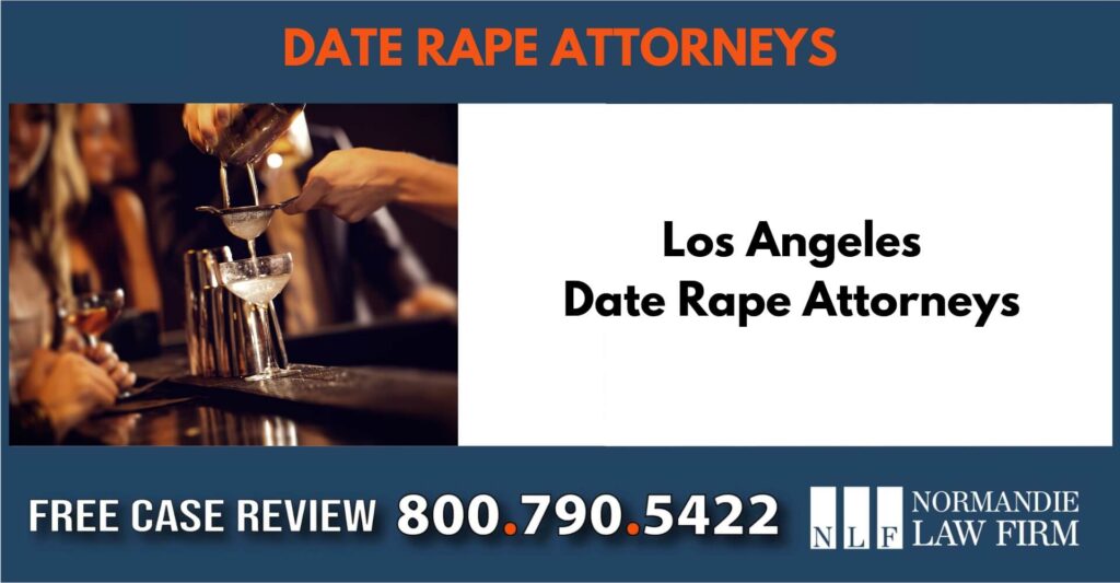 Los Angeles Date Rape Attorneys sue liable incident lawyer compensation
