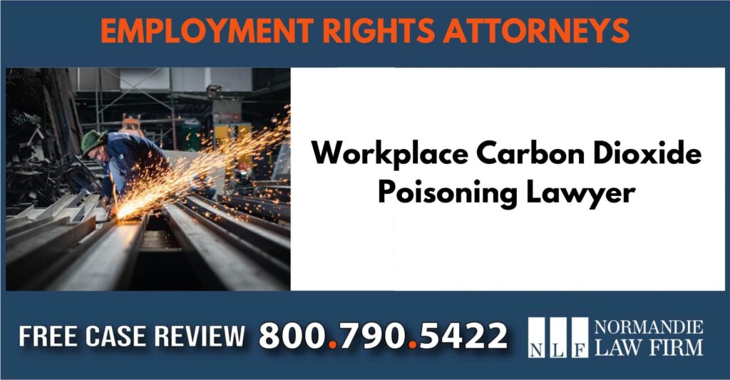 Workplace Carbon Dioxide Poisoning Lawyer sue liable incident attorney lawsuit