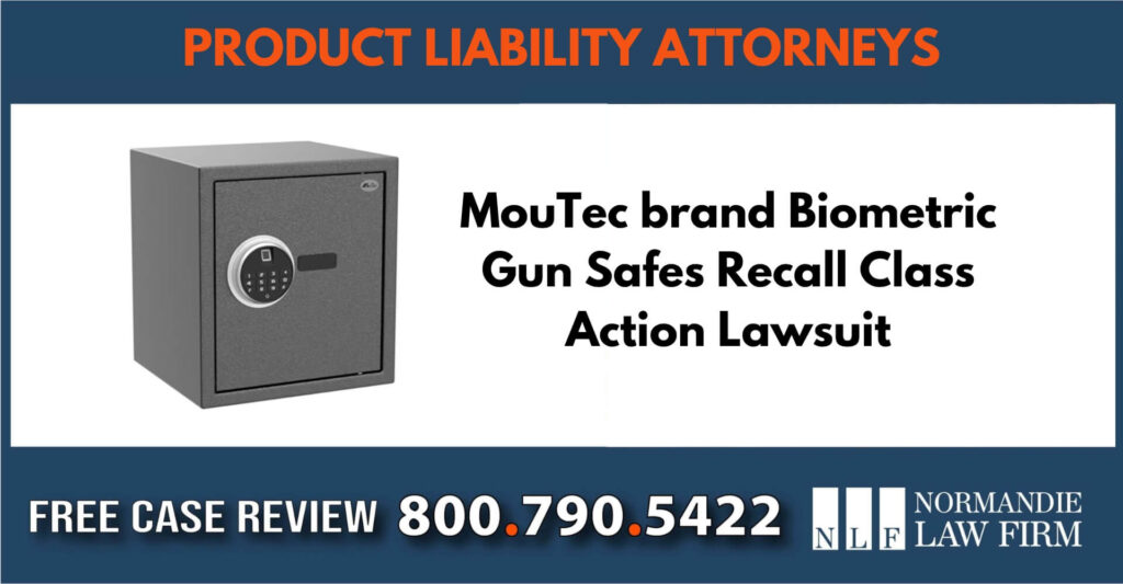 MouTec brand Biometric Gun Safes Recall Class Action Lawsuit sue product liability lawyer attorney