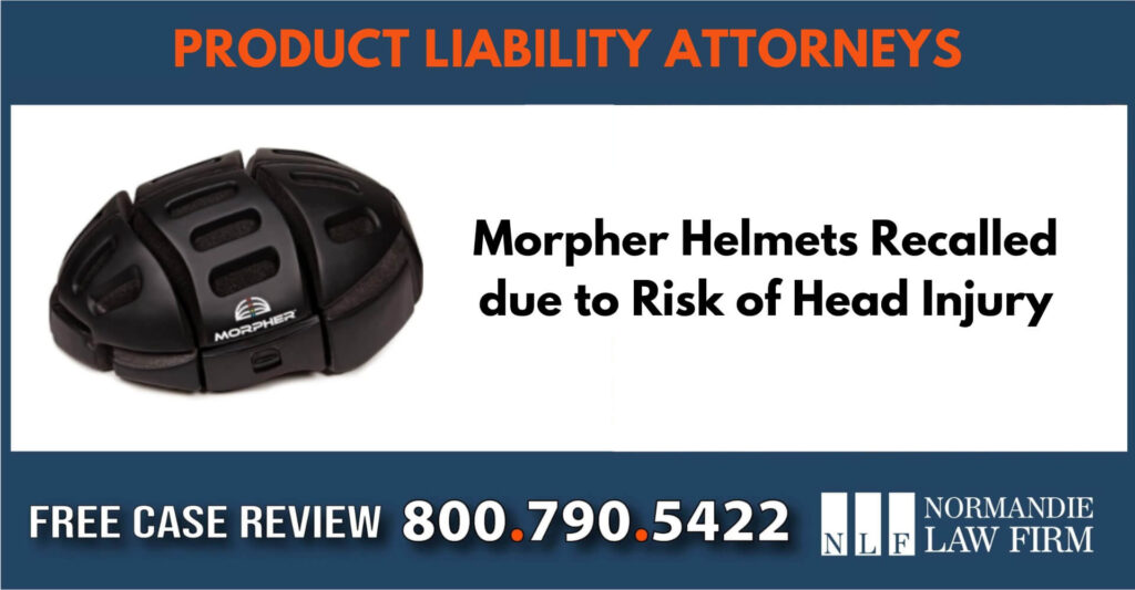 Morpher Helmets Recalled due to Risk of Head Injury lawyer attorney sue compensation incident accident
