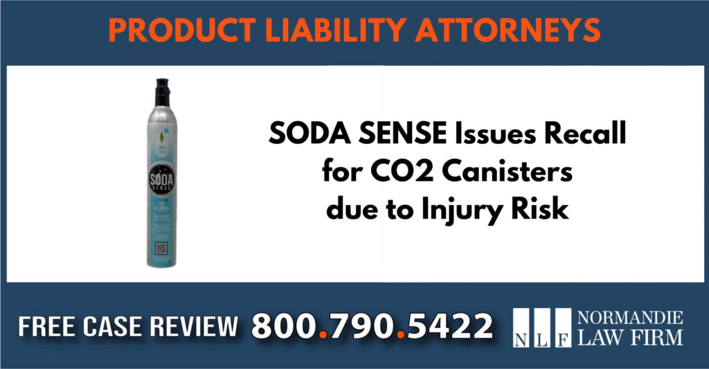 SODA SENSE Issues Recall compensation lawyer attorney sie liability liable