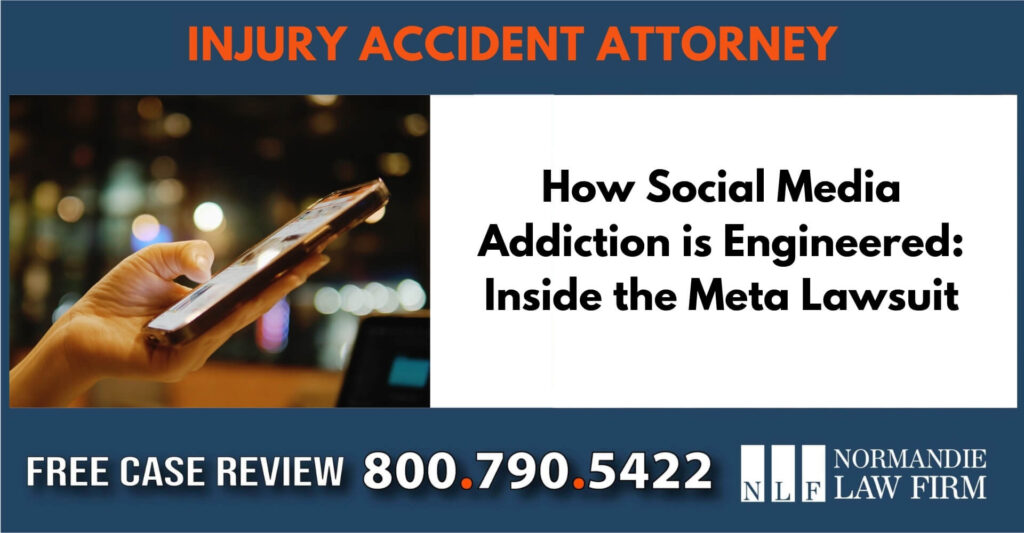 How Social Media Addiction is Engineered Inside the Meta Lawsuit sue liable incident compensation lawyer attorney