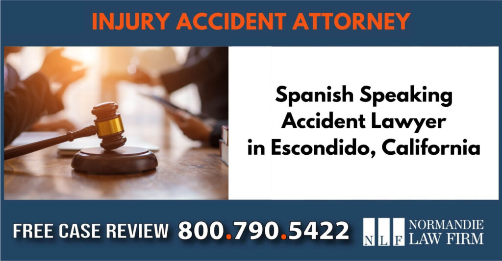 Spanish Speaking Accident Lawyer in Escondido, California sue liable incident compensation attorney
