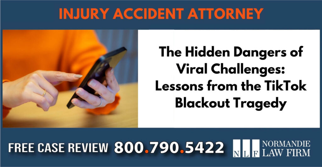 The Hidden Dangers of Viral Challenges Lessons from the TikTok Blackout Tragedy sue liable incident compensation lawyer attorney