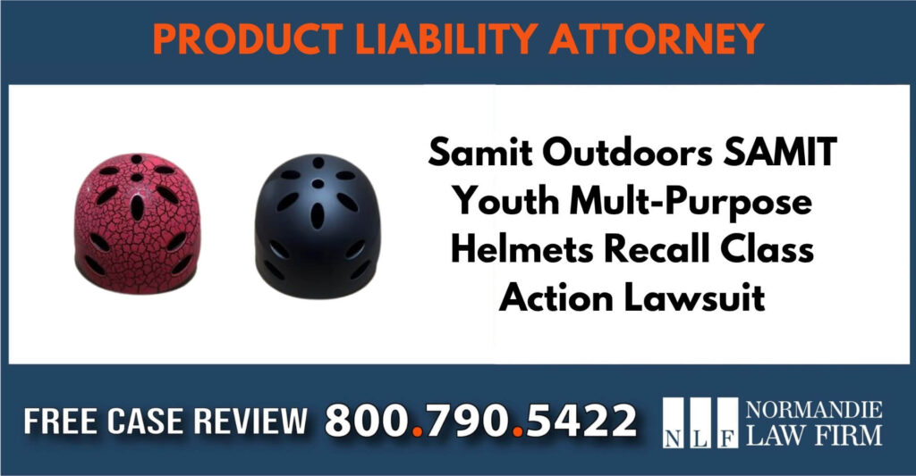Samit Outdoors SAMIT Youth Mult-Purpose Helmets Recall Class Action Lawsuit sue liable incident compensation