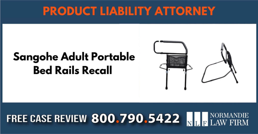 Sangohe Adult Portable Bed Rails Recall