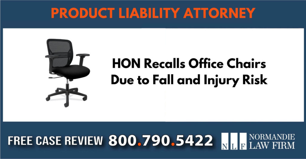 HON Recalls Office Chairs Due to Fall and Injury Risk lemon lawyer attorney liability