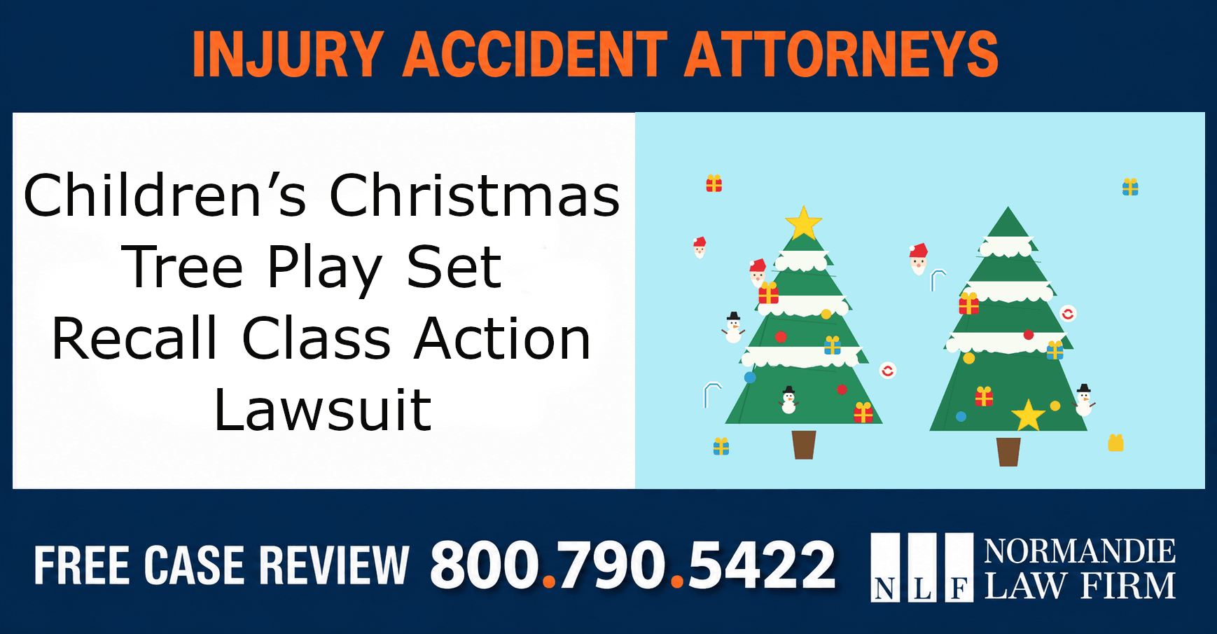 childrens christmas tree toy play sets recall class action lawsuit